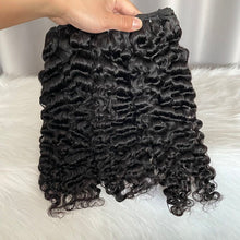 10A Burmese Curly Human Hair Bundles Natural Color Virgin Hair