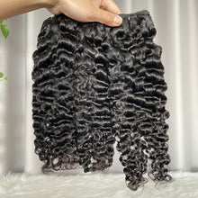 10A Burmese Curly Human Hair Bundles Natural Color Virgin Hair