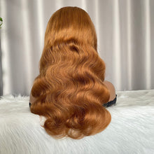 5x5 Closure Wig Body Wave Human Hair Lace Wigs Color 30
