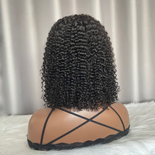 4x4 Closure Bob Wig Kinky Curly Human Hair Lace Wig
