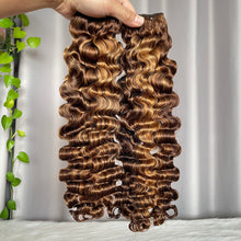 SDD Burmese Curly Human Hair Piano Color P4/30 Burmese Curls