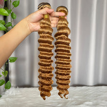 SDD Deep Wave 100% Human Hair Lace Closure & Frontal Hair 12A Color27