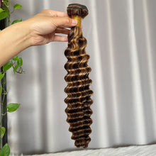 SDD P4/27 Deep Wave 100% Human Hair Lace Closure & Frontal Hair 12A