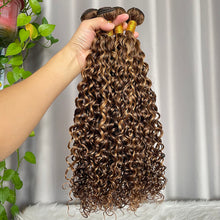 SDD P4/27 Water Wave Human Hair Bundles Natural Wave Hair Weft