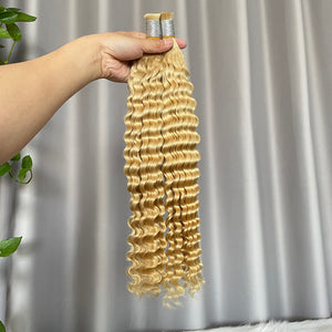 Deep Wave Braiding Hair Bulk Hair Human Hair Extensions 100g per Bundle