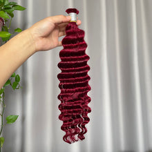 Deep Wave Braiding Hair Bulk Hair Human Hair Extensions 100g per Bundle