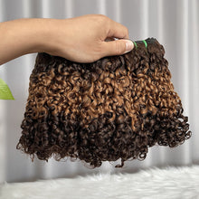 SDD Pixie Curls Human Hair Weave T4/30/4 Super Double Drawn