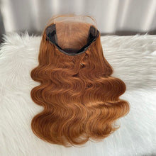 5x5 Closure Wig Body Wave Human Hair Lace Wigs Color 30
