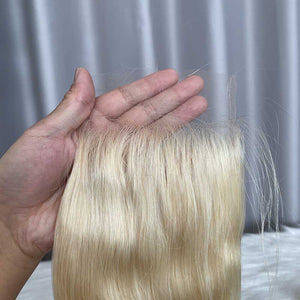 Blonde 5x5 Closure Body Wave 613 Human Hair Lace Closure