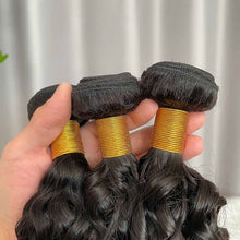 9A Water Wave Hair Bundles Natural Color Virgin Human Hair Weft Free Shipping