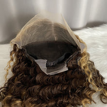 Bob 13x4 Lace Frontal Wig Deep Wave P4/27 100% Human Hair