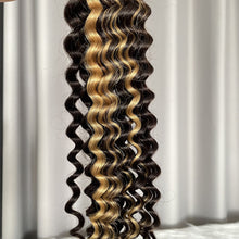 Bulk Hair Extensions for Braiding Hair Deep Wave P4/27 Human Hair