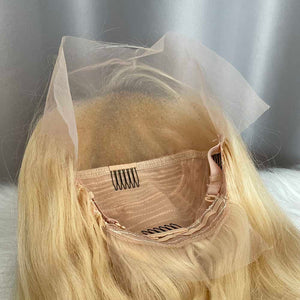 Blonde 13x4 Frontal Wig Body Wave 613 Human Hair Lace Wigs