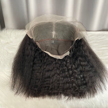 Kinky Straight Bob Wig Human Hair 13x4 Frontal Lace Wigs