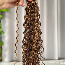 SDD P4/27 Water Wave Human Hair Bundles Natural Wave Hair Weft