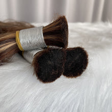 P4/27 Bulk Hair Extensions Body Wave Human Hair for Braiding