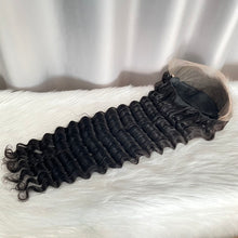 Loose Deep Wave 13x4 Lace Frontal Wig Human Hair Natural Color