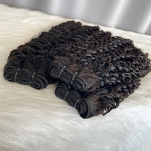 Pixie Curly and Burmese Curly Human Hair Bundles SDD Hair Curl Tips Double Drawn