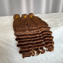 SDD Deep Wave 100% Human Hair Lace Closure & Frontal Hair 12A Color 30