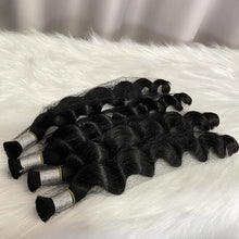 Bulk Hair Extensions for Braiding Hair Loose Deep Wave 100% Human Hair