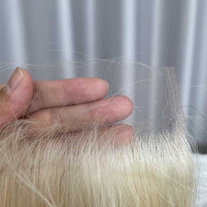 Blonde 5x5 Closure 613 Straight Human Hair Lace Closure