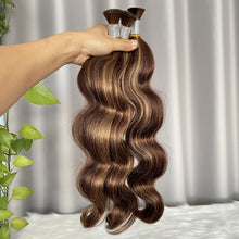 P4/27 Bulk Hair Extensions Body Wave Human Hair for Braiding