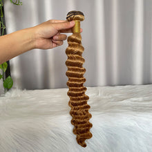 SDD Deep Wave 100% Human Hair Lace Closure & Frontal Hair 12A Color27