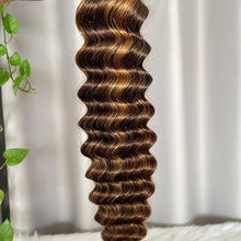 SDD P4/27 Deep Wave 100% Human Hair Lace Closure & Frontal Hair 12A
