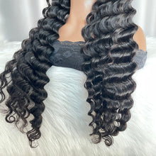 Loose Deep Wave 13x4 Lace Frontal Wig Human Hair Natural Color