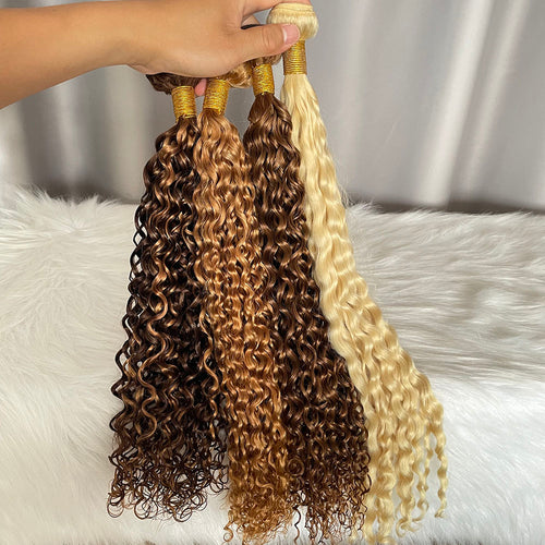 Water Wave Human Hair Bundles 100g per Piece SDD Hair