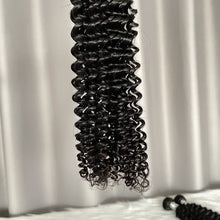 10A Kinky Curly Hair Bundles Natural Color Virgin Human Hair Weft Free Shipping