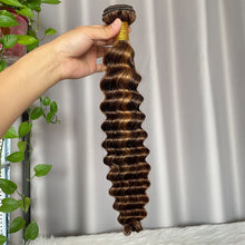 SDD P4/27 Deep Wave 100% Human Hair Lace Closure & Frontal Hair 12A
