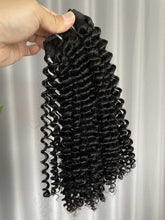 12A Kinky Curly Human Hair Bundles Double Drawn Hair Weft