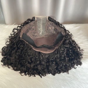 2x6 Closure Pixie Curl Wig SDD Human Hair Lace Wigs