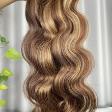 P4/27 Bulk Hair Extensions Body Wave Human Hair for Braiding