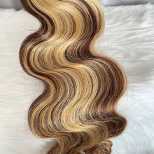 Keratin K Tip Hair Extensions Body Wave Color P2/27 Human Hair 100g
