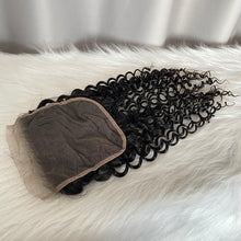 6x6 Closure Water Wave Human Hair Lace Closure Virgin Hair