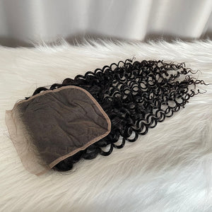 6x6 Closure Water Wave Human Hair Lace Closure Virgin Hair