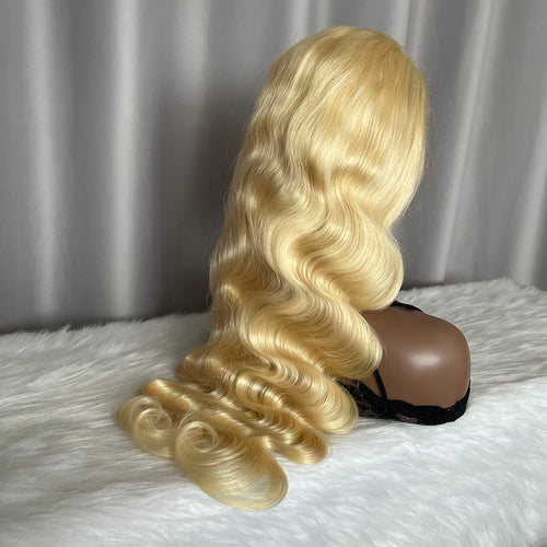HD 613 Lace Frontal Wig Body Wave 13x4 Lace Blonde Human Hair Wigs