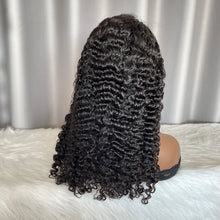 Burmese Curly Human Hair Wigs 13x4 Lace Full Frontal Wig