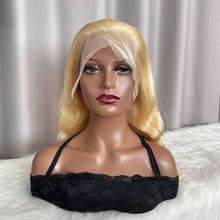 Blonde 13x4 Frontal Wig Body Wave 613 Human Hair Lace Wigs