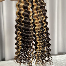Bulk Hair Extensions for Braiding Hair Deep Wave P4/27 Human Hair