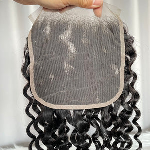 6x6 Closure Water Wave Human Hair Lace Closure Virgin Hair