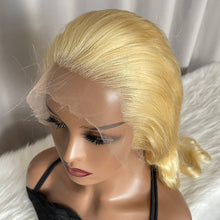 HD 613 Lace Frontal Wig Body Wave 13x4 Lace Blonde Human Hair Wigs
