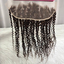 12A Pixie Curls Human Hair Bundles with Lace Closure SDD Color 4 Hair