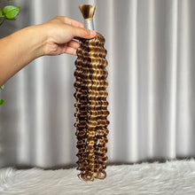 Boho Braids Deep Wave Bulk Hair for Braiding Human Hair Extensions
