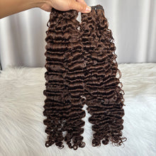 SDD Burmese Curly Human Hair Piano Color 4 Burmese Curls