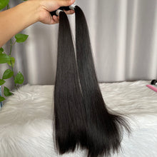 12A Double Drawn Virgin Hair Bundles Straight Human Hair Extensions