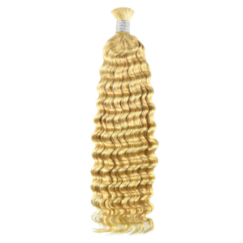 Boho Braids Deep Wave Bulk Hair for Braiding Human Hair Extensions