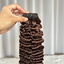 SDD Burmese Curly Human Hair Piano Color 4 Burmese Curls